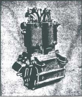 Buchet water-cooled two-cylinder