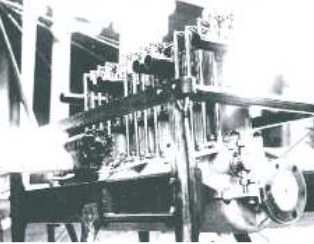 Buchet 6-cylinder engine before fitting the propeller