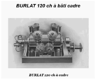 Burlat 120 CV engine