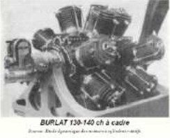 Burlat 130-140 CV engine