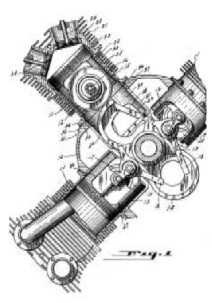 Caminez patent cutaway drawing