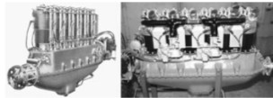 Dos motores Caproni