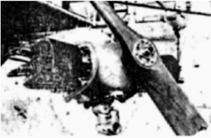 Cato engine on an airplane