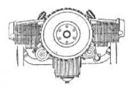 Drawing of a 4-cylinder Chabay