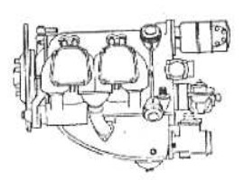 Drawing of a 4-cylinder Chabay
