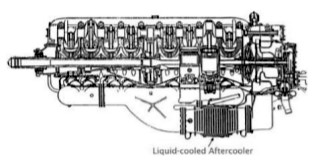 Chrysler aviation engine cross-section