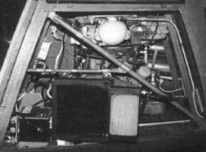 Citroën-Wankel engine in its compartment
