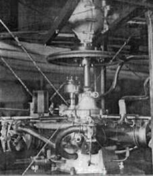 Clement-Bayard 7-cyl. horizontal radial engine