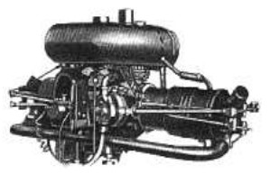 Clement-Bayard, Twin-cylinder with water supply