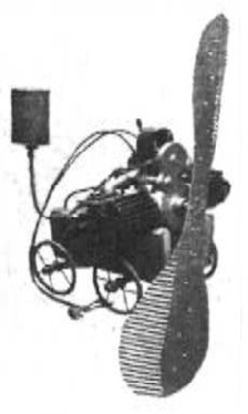 Chochrane - El motor en un carrillo de pruebas
