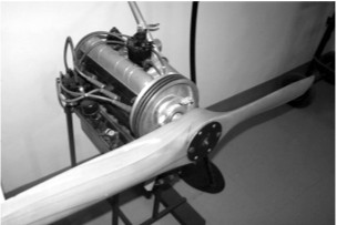 Motor Crosley de auto avionizado