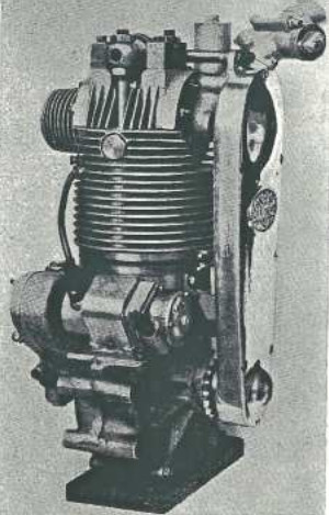 Cross motorcycle engine