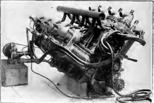 A Curtiss engine that the author does not identify