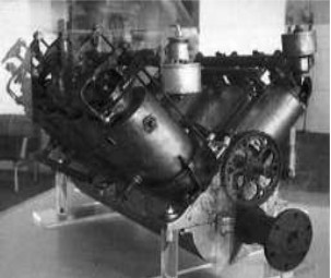 Motor Curtiss V8