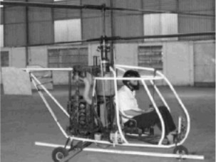 Bui-Hien, Helicóptero con doble rotor y sin antipar