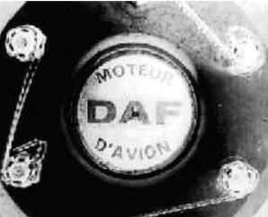 Daf Aviation identification plate