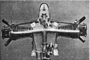 Daimler-Benz, Two-cylinder engine rear view